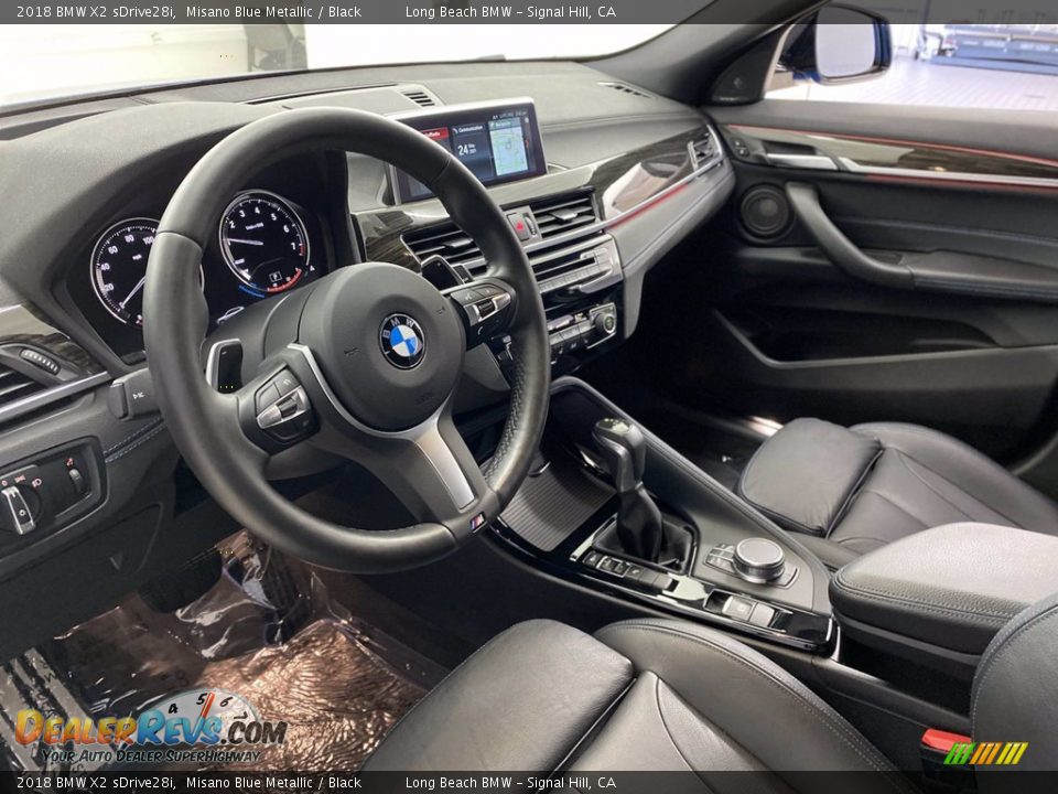 Black Interior - 2018 BMW X2 sDrive28i Photo #16