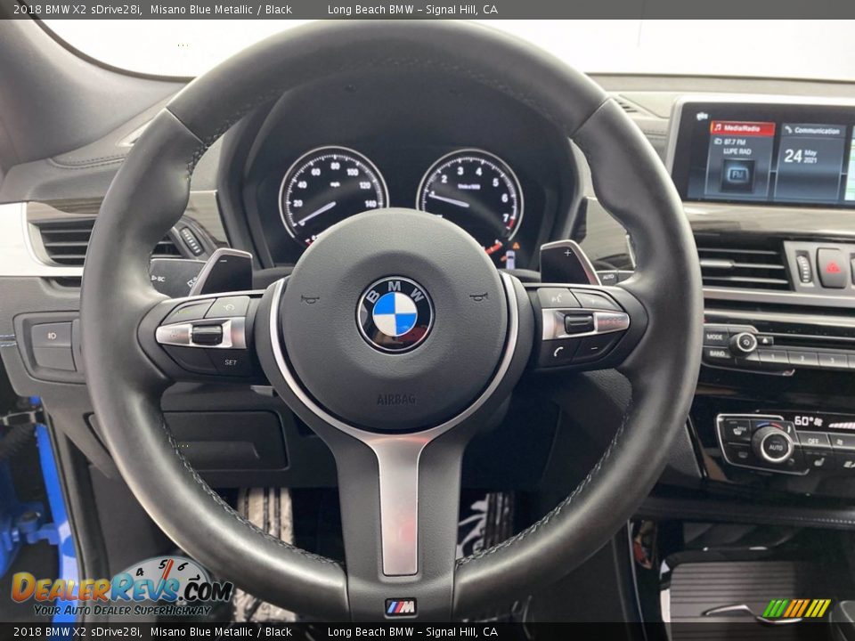 2018 BMW X2 sDrive28i Steering Wheel Photo #18