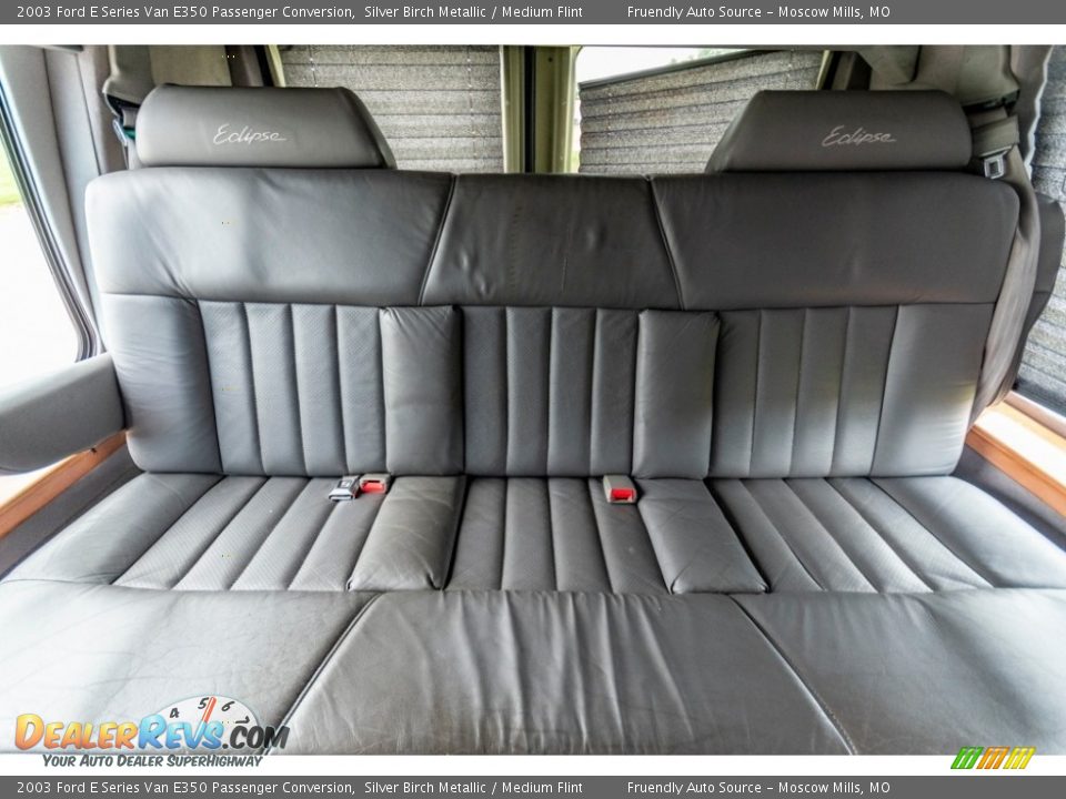 2003 Ford E Series Van E350 Passenger Conversion Silver Birch Metallic / Medium Flint Photo #26