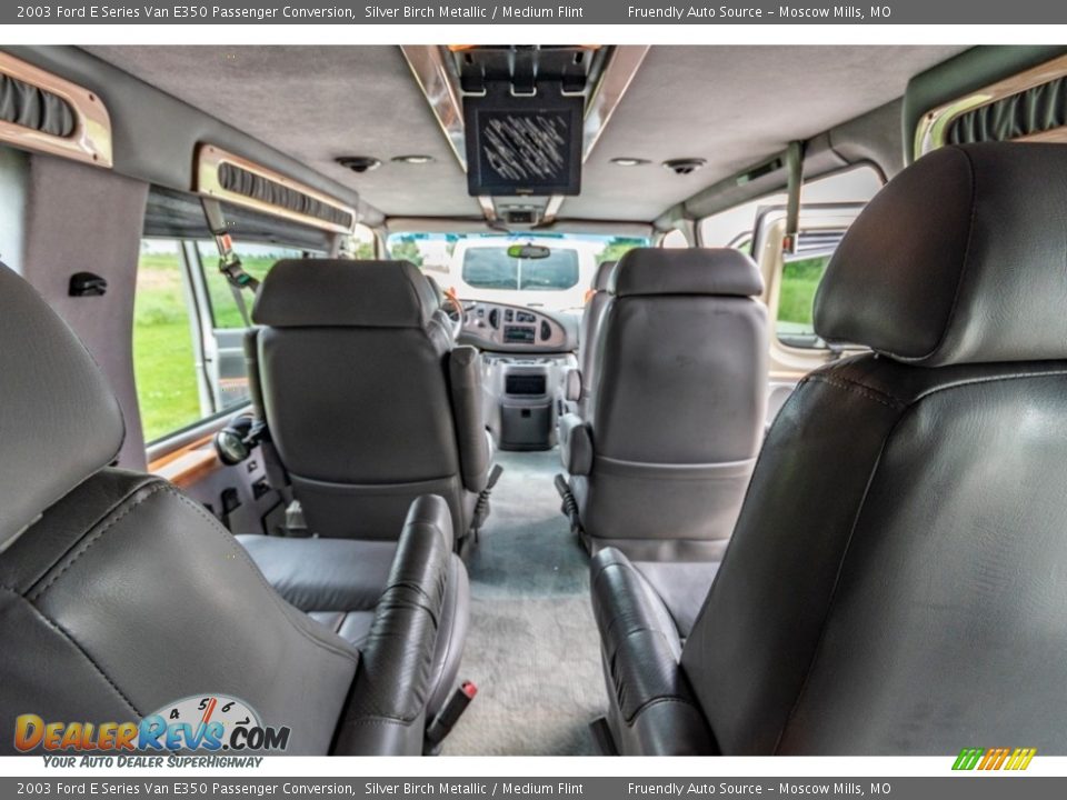 2003 Ford E Series Van E350 Passenger Conversion Silver Birch Metallic / Medium Flint Photo #27