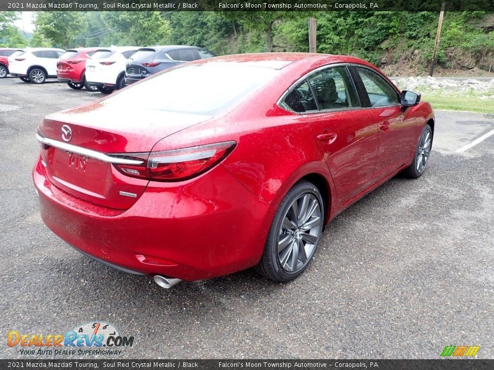 2021 Mazda Mazda6 Touring Soul Red Crystal Metallic / Black Photo #2