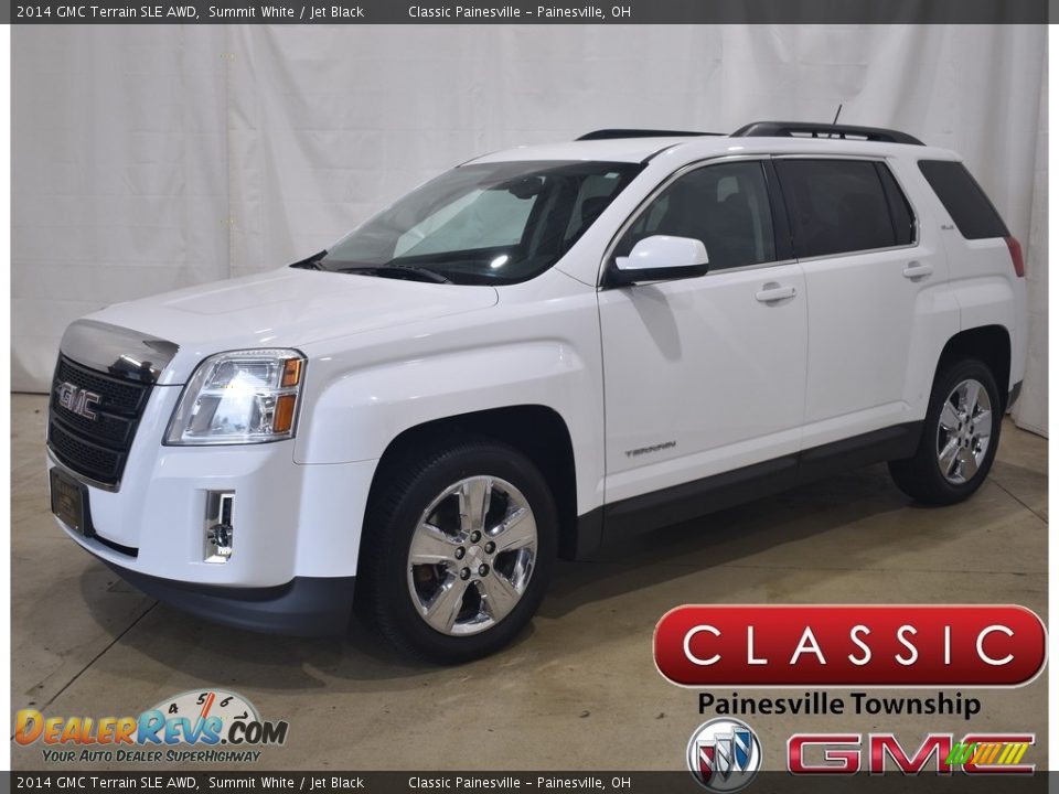 2014 GMC Terrain SLE AWD Summit White / Jet Black Photo #1