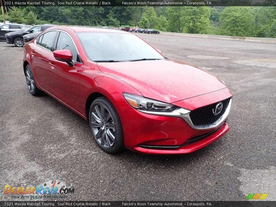 2021 Mazda Mazda6 Touring Soul Red Crystal Metallic / Black Photo #3