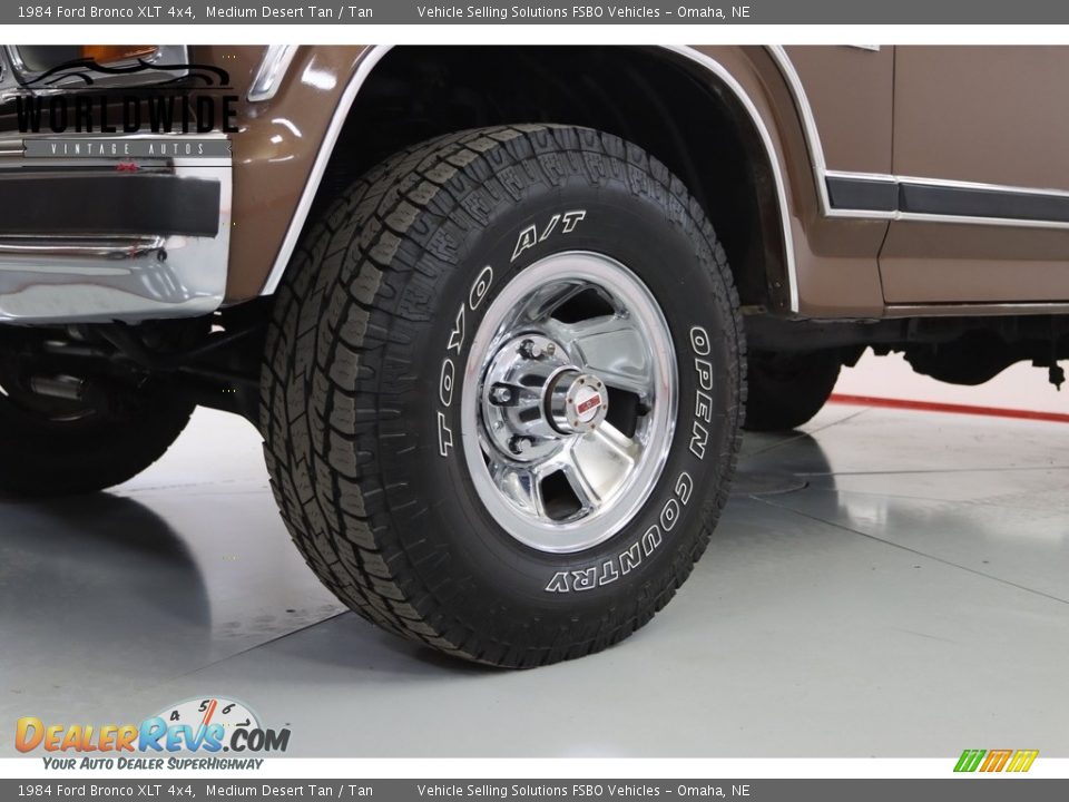 1984 Ford Bronco XLT 4x4 Wheel Photo #3