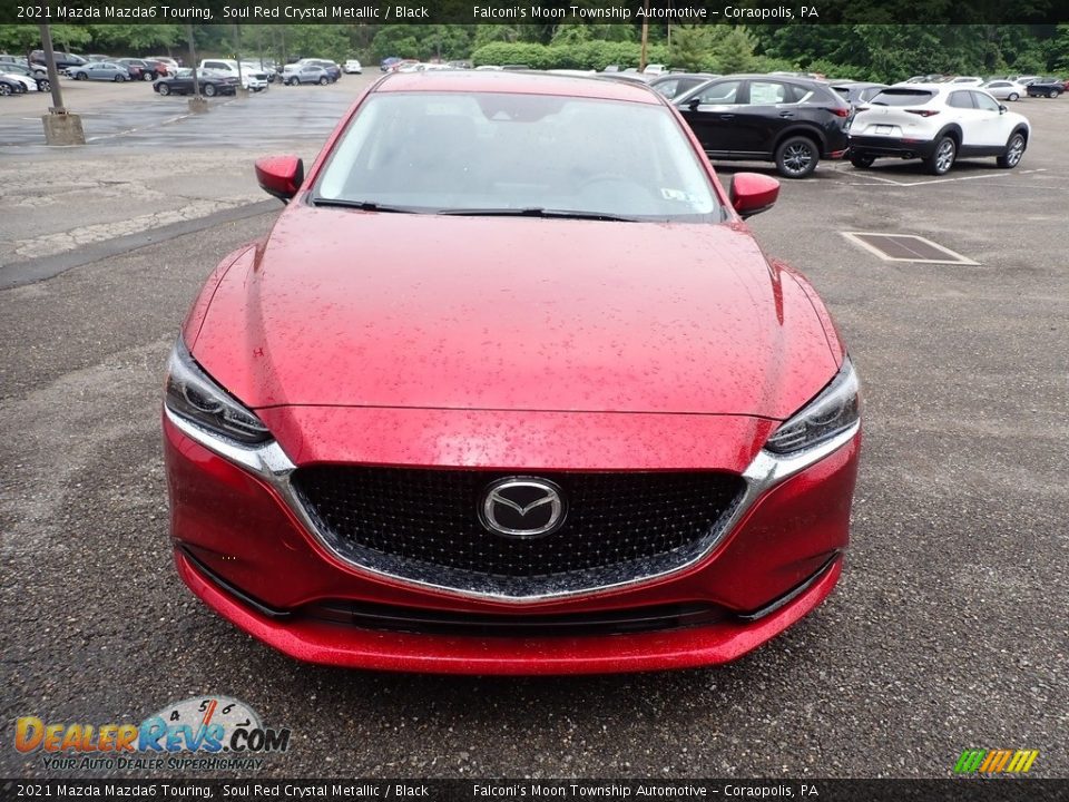 2021 Mazda Mazda6 Touring Soul Red Crystal Metallic / Black Photo #4