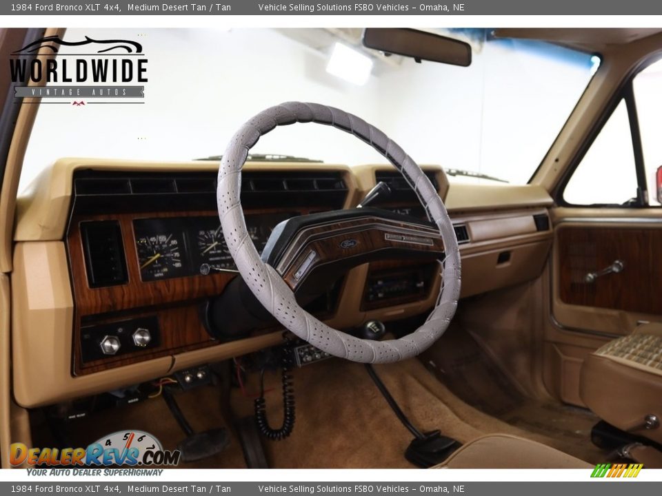 1984 Ford Bronco XLT 4x4 Medium Desert Tan / Tan Photo #4