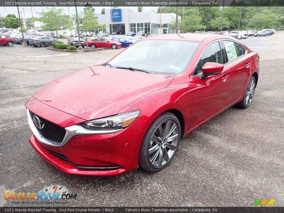 2021 Mazda Mazda6 Touring Soul Red Crystal Metallic / Black Photo #5