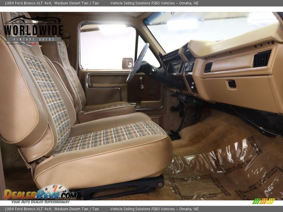 1984 Ford Bronco XLT 4x4 Medium Desert Tan / Tan Photo #6