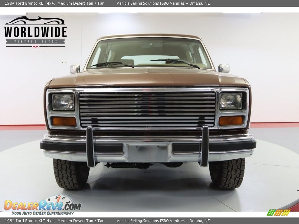 1984 Ford Bronco XLT 4x4 Medium Desert Tan / Tan Photo #7