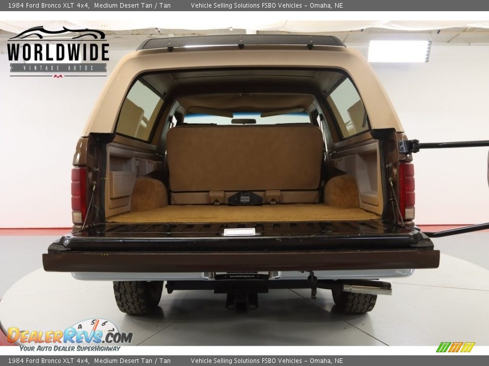 1984 Ford Bronco XLT 4x4 Medium Desert Tan / Tan Photo #9