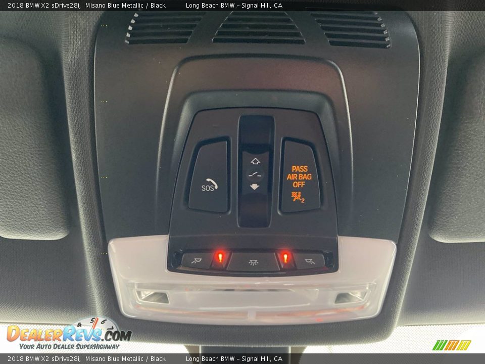 Controls of 2018 BMW X2 sDrive28i Photo #30