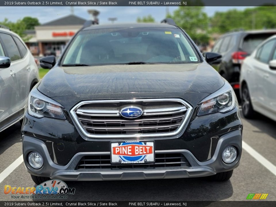 2019 Subaru Outback 2.5i Limited Crystal Black Silica / Slate Black Photo #2