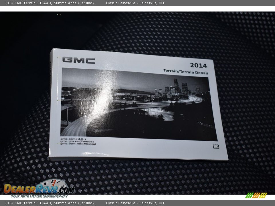 2014 GMC Terrain SLE AWD Summit White / Jet Black Photo #17