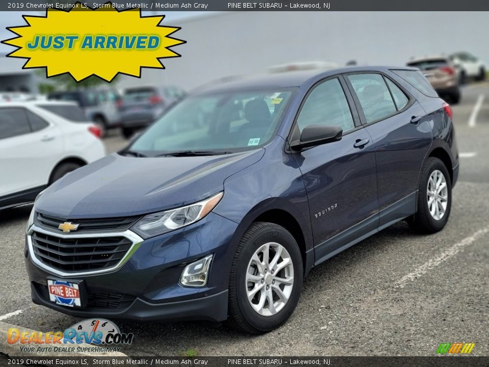 2019 Chevrolet Equinox LS Storm Blue Metallic / Medium Ash Gray Photo #1