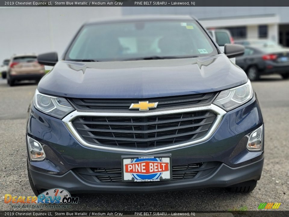 2019 Chevrolet Equinox LS Storm Blue Metallic / Medium Ash Gray Photo #2