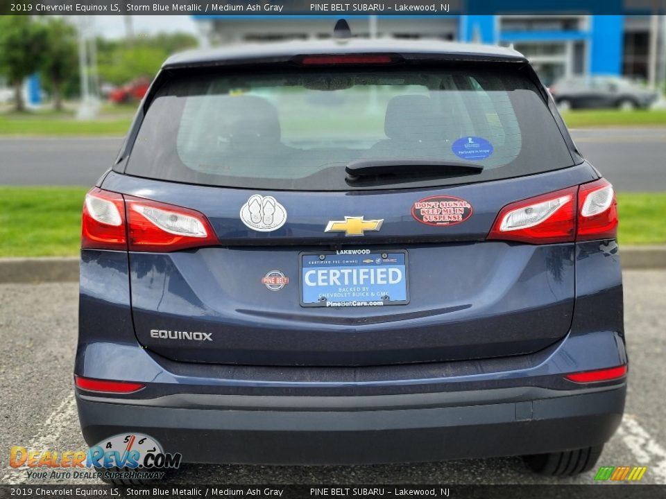 2019 Chevrolet Equinox LS Storm Blue Metallic / Medium Ash Gray Photo #5