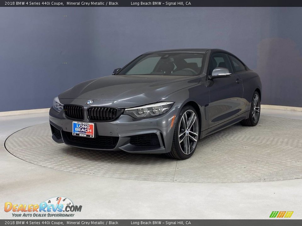 2018 BMW 4 Series 440i Coupe Mineral Grey Metallic / Black Photo #3