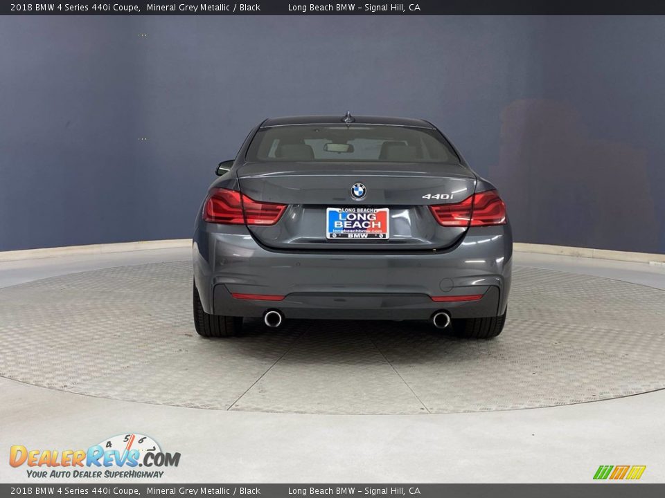 2018 BMW 4 Series 440i Coupe Mineral Grey Metallic / Black Photo #4