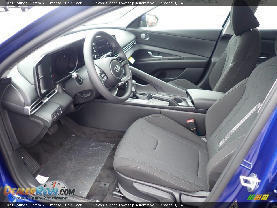 2021 Hyundai Elantra SE Intense Blue / Black Photo #10