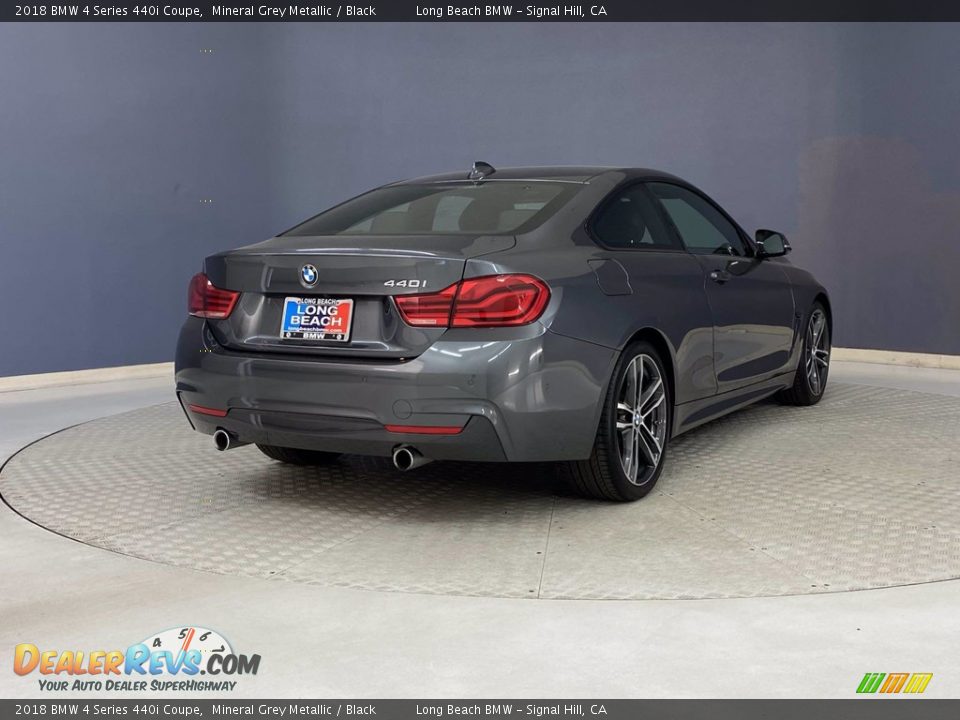 2018 BMW 4 Series 440i Coupe Mineral Grey Metallic / Black Photo #5