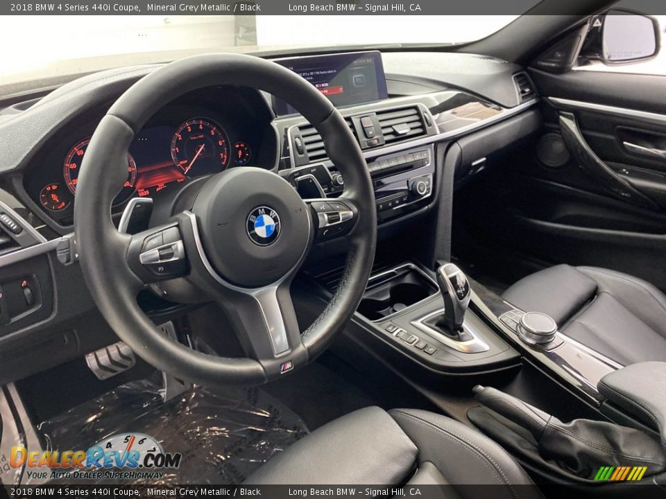 2018 BMW 4 Series 440i Coupe Mineral Grey Metallic / Black Photo #16