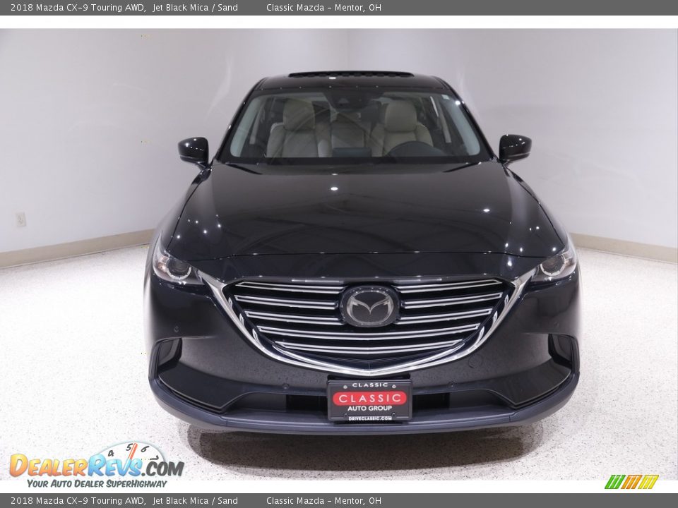 2018 Mazda CX-9 Touring AWD Jet Black Mica / Sand Photo #2