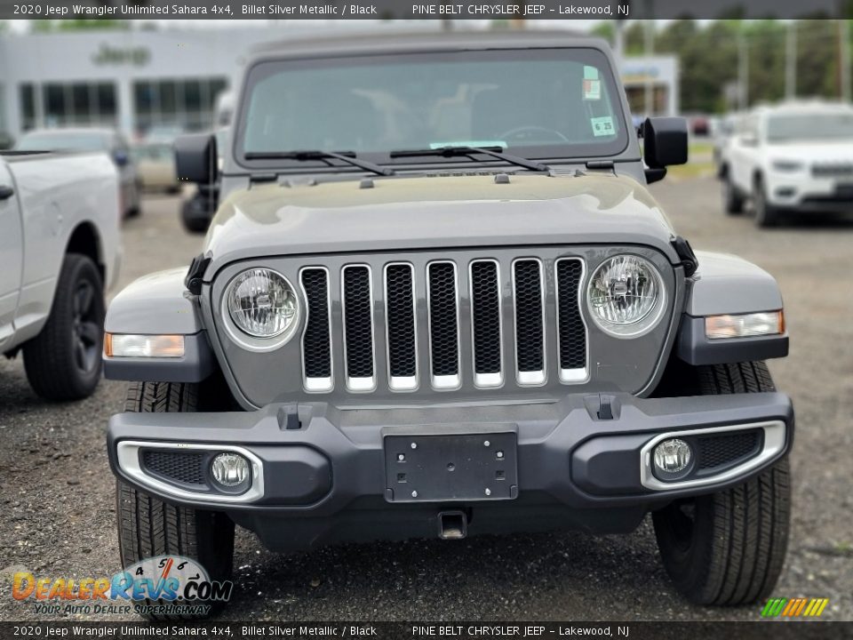 2020 Jeep Wrangler Unlimited Sahara 4x4 Billet Silver Metallic / Black Photo #2