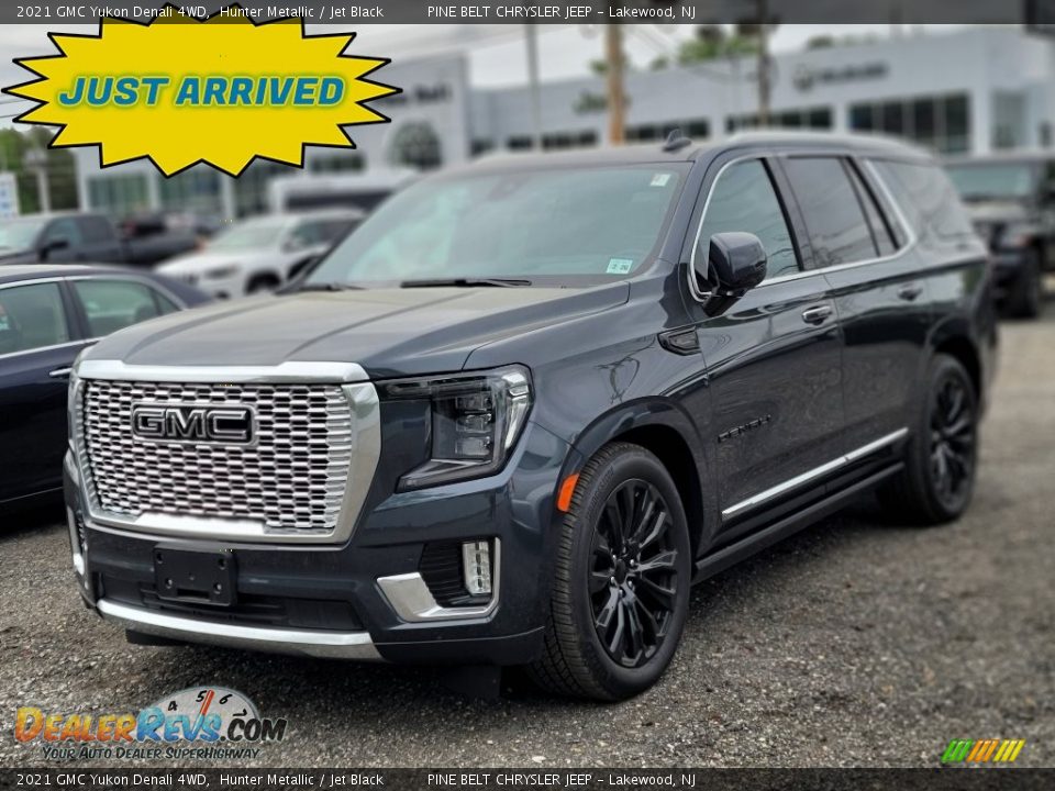 2021 GMC Yukon Denali 4WD Hunter Metallic / Jet Black Photo #1