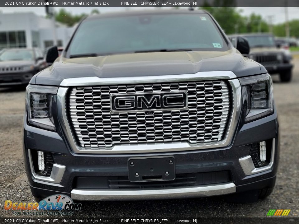 2021 GMC Yukon Denali 4WD Hunter Metallic / Jet Black Photo #2