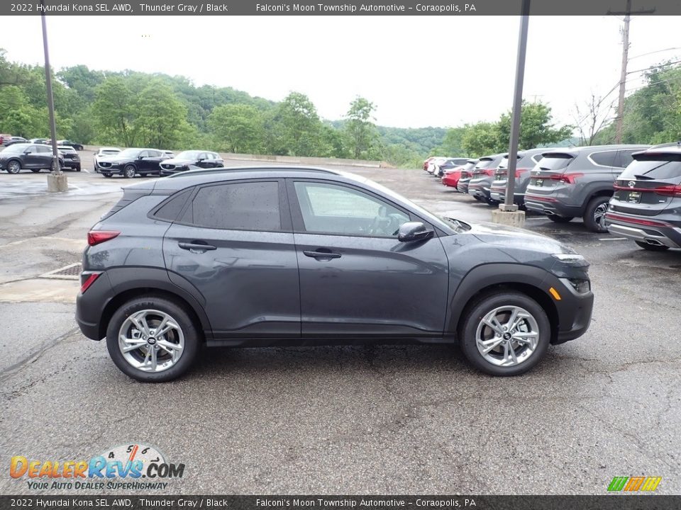 2022 Hyundai Kona SEL AWD Thunder Gray / Black Photo #1