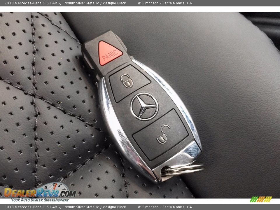 2018 Mercedes-Benz G 63 AMG Iridium Silver Metallic / designo Black Photo #11