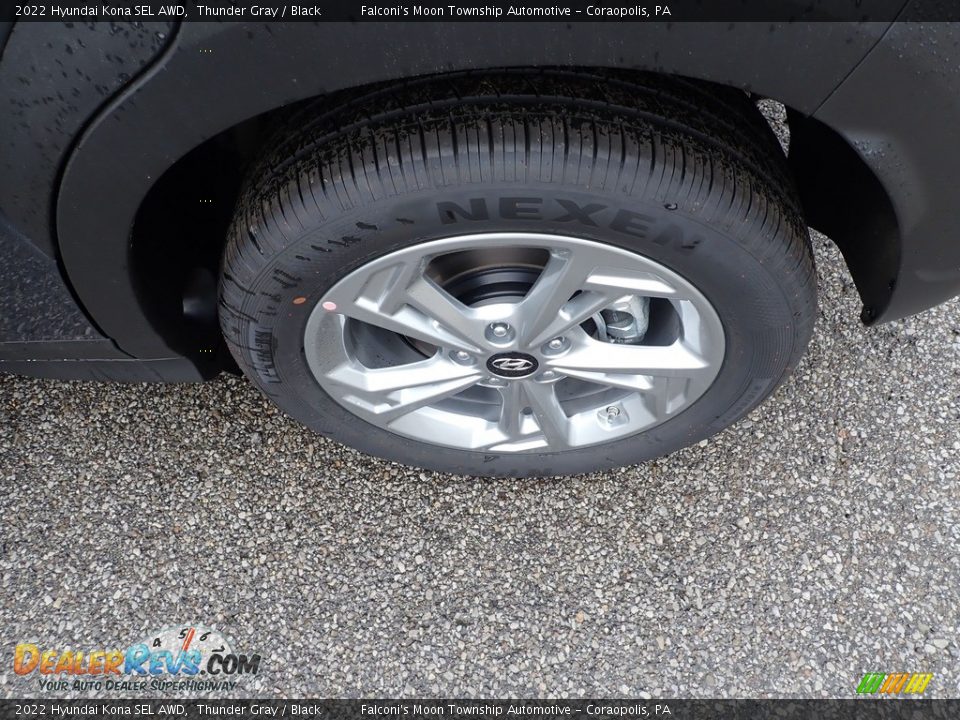 2022 Hyundai Kona SEL AWD Thunder Gray / Black Photo #7