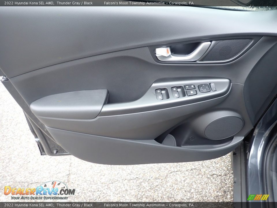 2022 Hyundai Kona SEL AWD Thunder Gray / Black Photo #11
