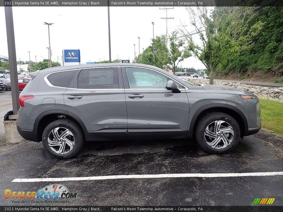 2021 Hyundai Santa Fe SE AWD Hampton Gray / Black Photo #1