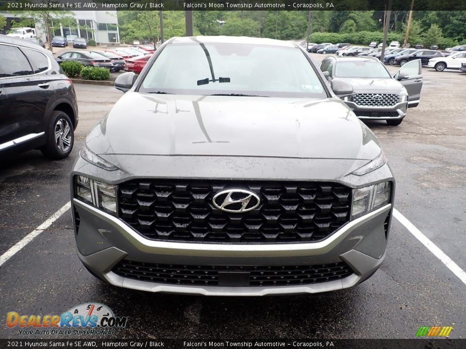 2021 Hyundai Santa Fe SE AWD Hampton Gray / Black Photo #3