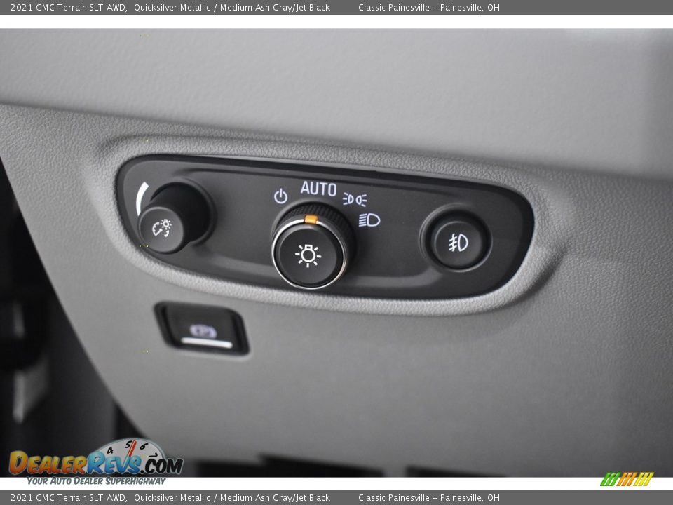 2021 GMC Terrain SLT AWD Quicksilver Metallic / Medium Ash Gray/Jet Black Photo #10
