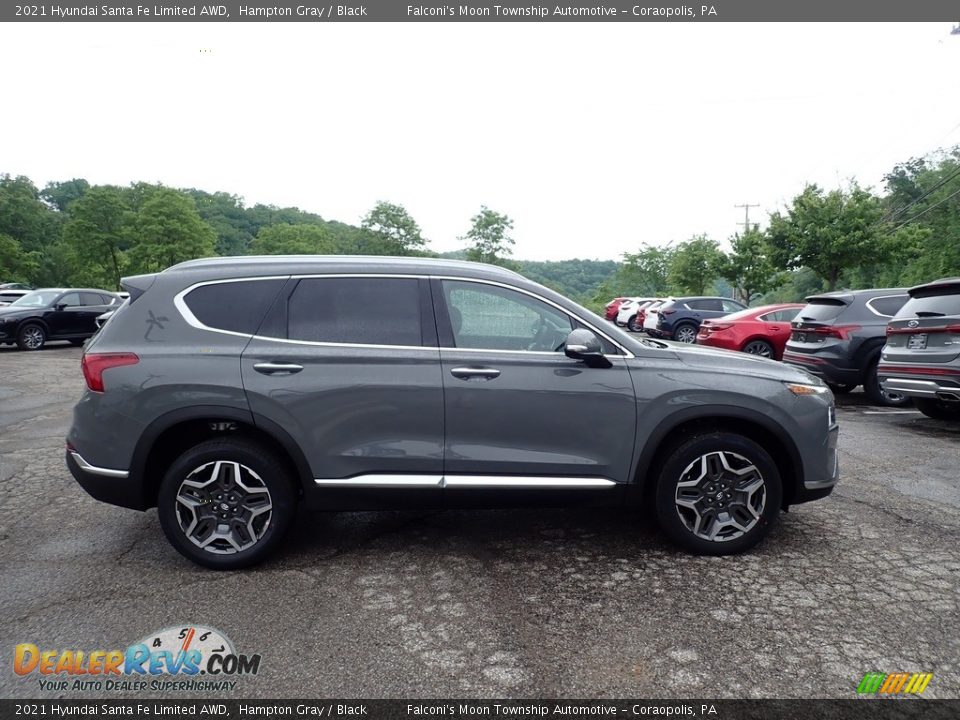 2021 Hyundai Santa Fe Limited AWD Hampton Gray / Black Photo #1