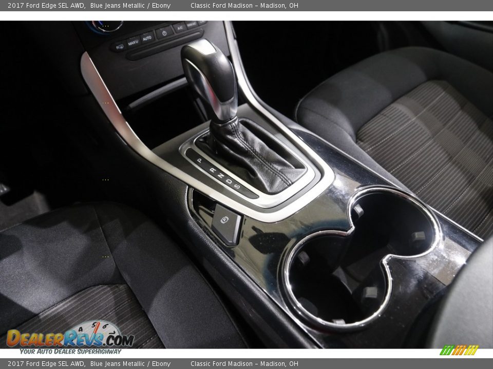 2017 Ford Edge SEL AWD Blue Jeans Metallic / Ebony Photo #12