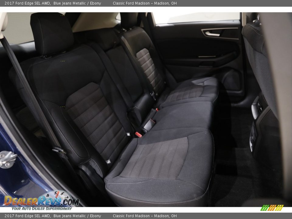 2017 Ford Edge SEL AWD Blue Jeans Metallic / Ebony Photo #15