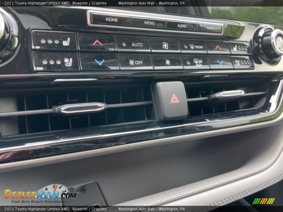 2021 Toyota Highlander Limited AWD Blueprint / Graphite Photo #26