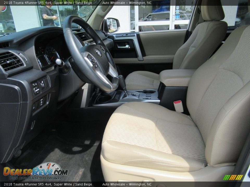 2018 Toyota 4Runner SR5 4x4 Super White / Sand Beige Photo #11