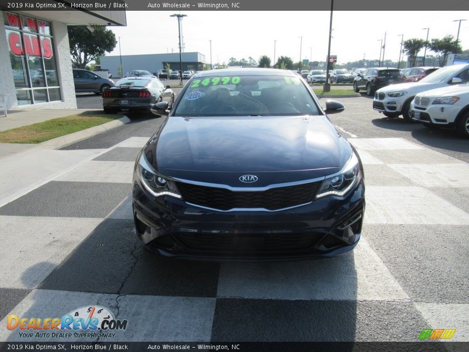 2019 Kia Optima SX Horizon Blue / Black Photo #2