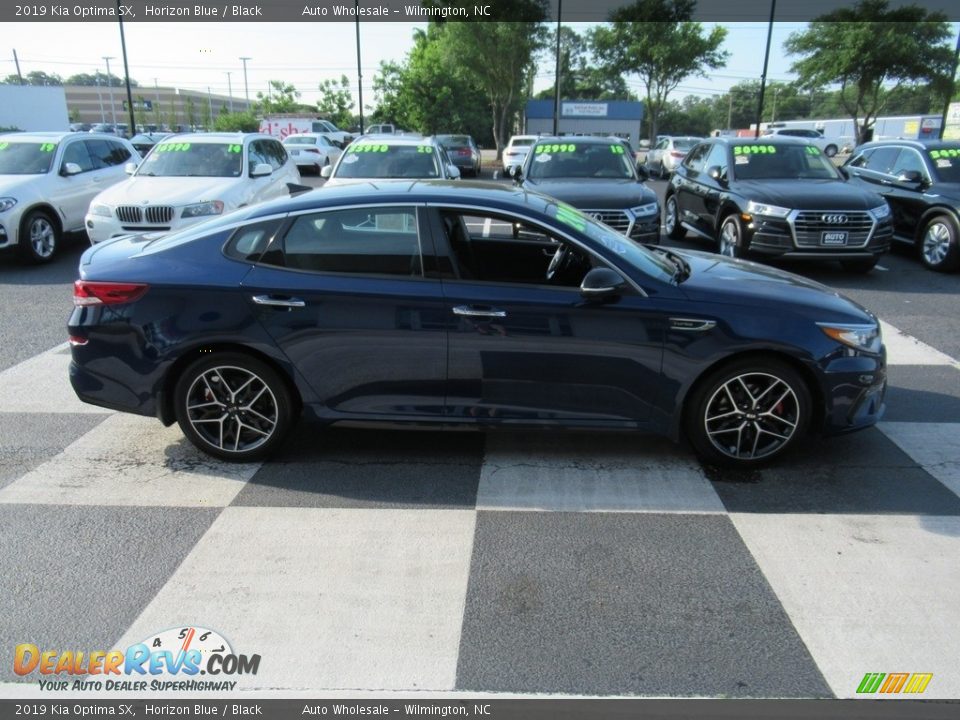 2019 Kia Optima SX Horizon Blue / Black Photo #3