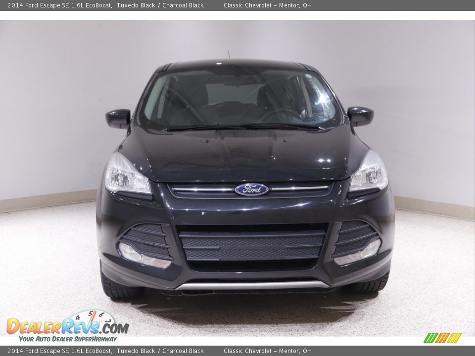 2014 Ford Escape SE 1.6L EcoBoost Tuxedo Black / Charcoal Black Photo #2