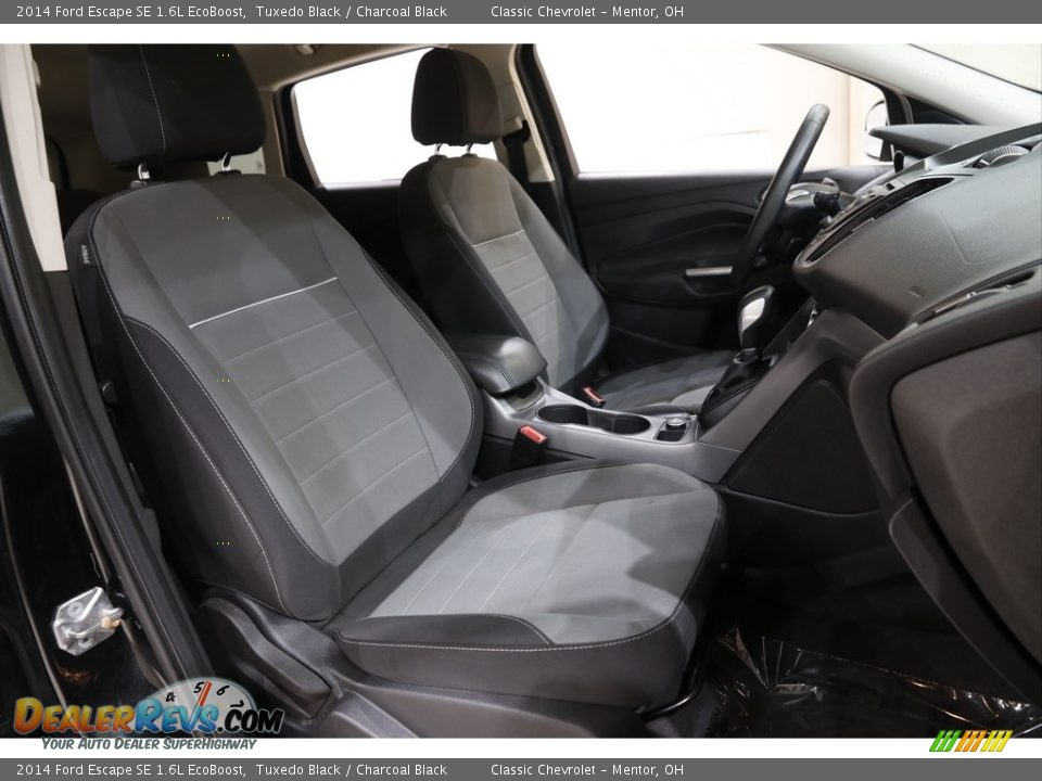 2014 Ford Escape SE 1.6L EcoBoost Tuxedo Black / Charcoal Black Photo #13