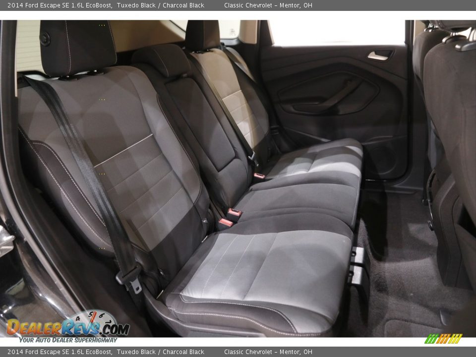 2014 Ford Escape SE 1.6L EcoBoost Tuxedo Black / Charcoal Black Photo #14