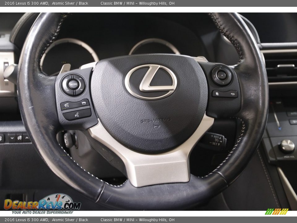 2016 Lexus IS 300 AWD Steering Wheel Photo #7