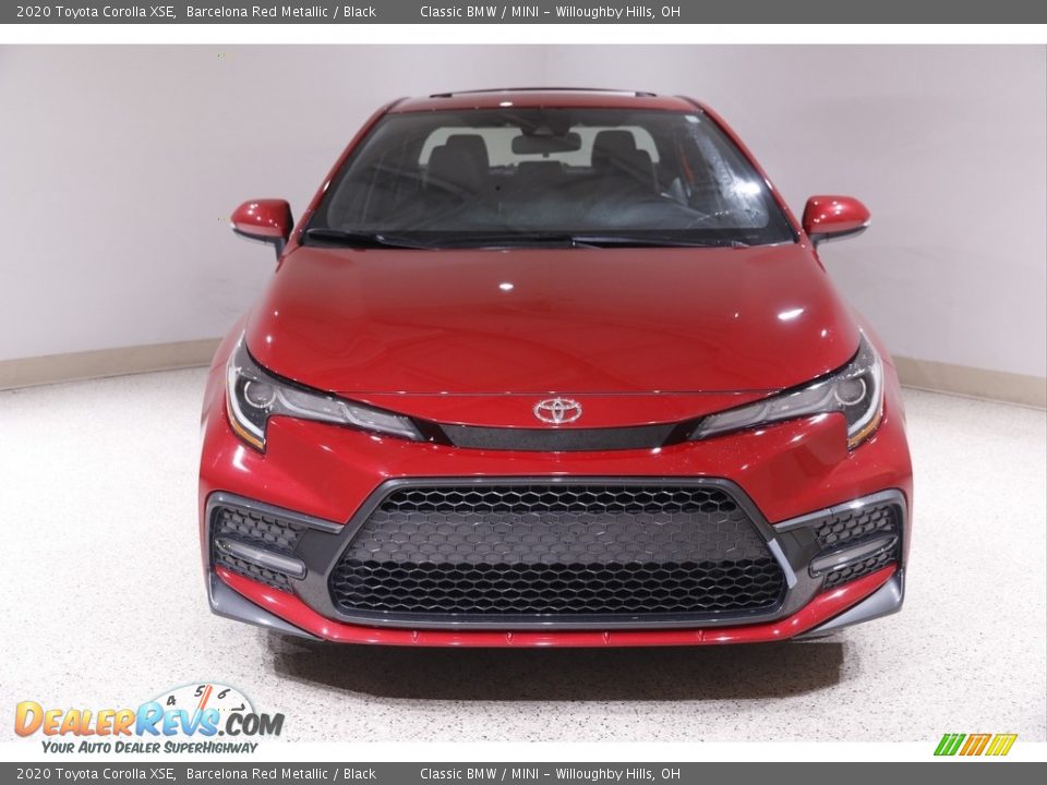 2020 Toyota Corolla XSE Barcelona Red Metallic / Black Photo #2