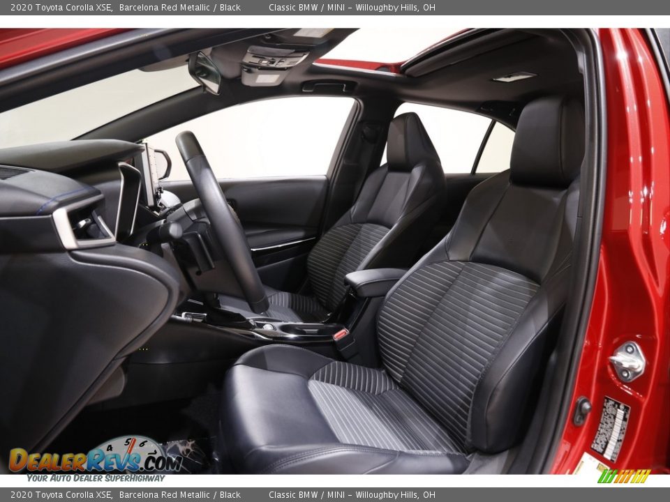 Front Seat of 2020 Toyota Corolla XSE Photo #5