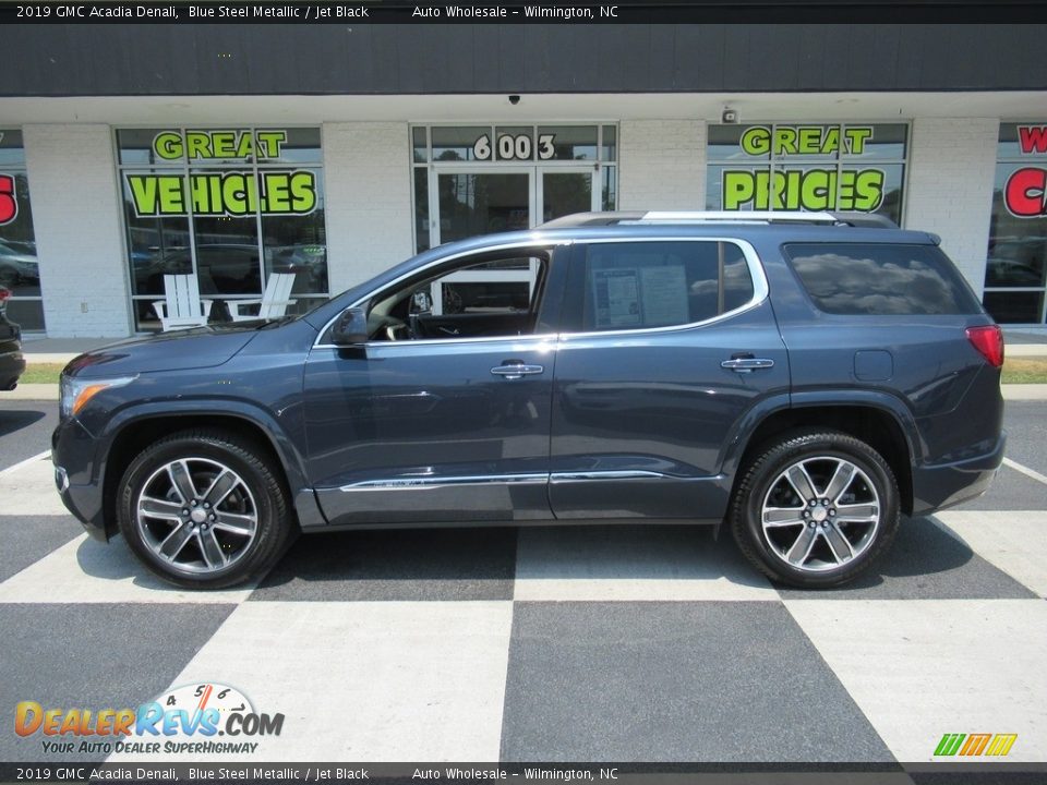 2019 GMC Acadia Denali Blue Steel Metallic / Jet Black Photo #1